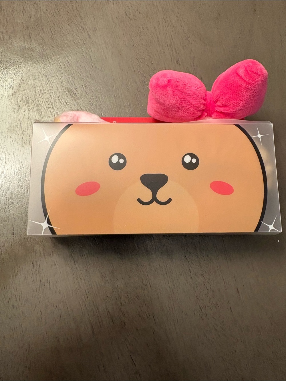 The Creme shop 3-D teddy bear headband